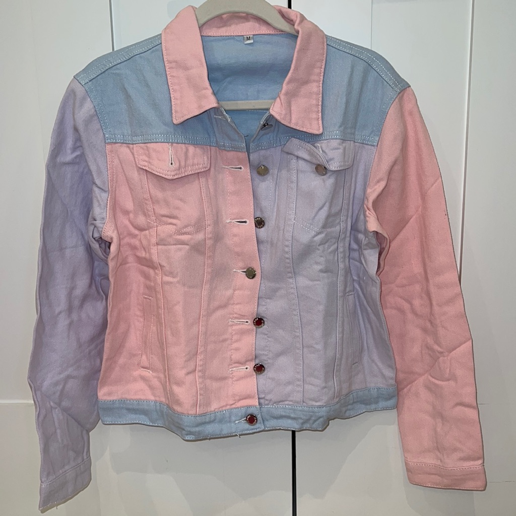 Multi-Colored Jean Jacket